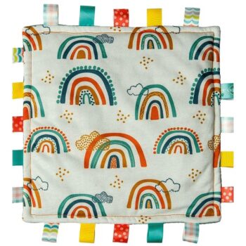 Taggies Original Comfy Rainbow Blanket