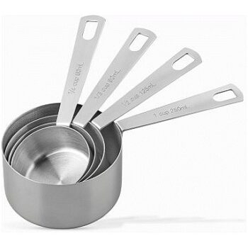 Tala Stainless Steel Measuring Cups Set of 4 (4)
