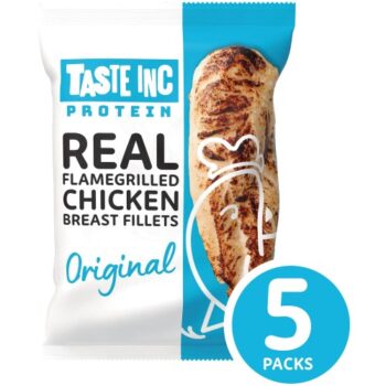 Taste Inc 100% Chargrilled Chicken Fillets Bbq (5 x 35g)
