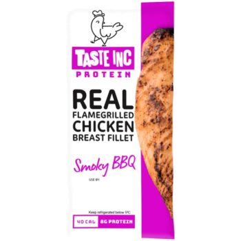 Taste Inc Protein Real Flamegrilled Chicken Breast Fillet Spicy BBQ