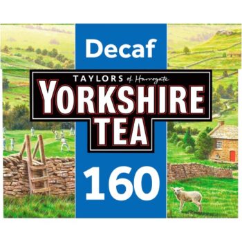 Taylors of Harrogate Yorkshire Tea Decaf 160 Tea Bags (160 x 500g)