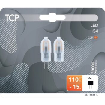 TCP LED G4 Light Bulbs (15w)