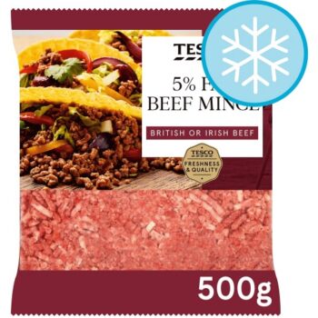 Tesco 5% Fat Beef Mince (500g)
