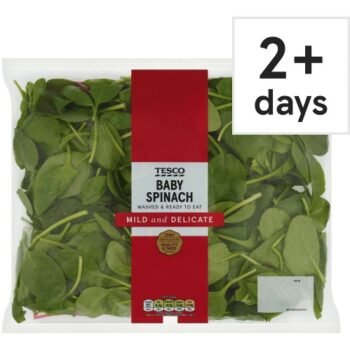 Tesco Baby Spinach (220g)