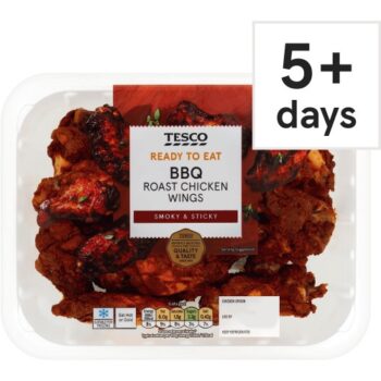 Tesco BBQ Roast Chicken Wings (525g)