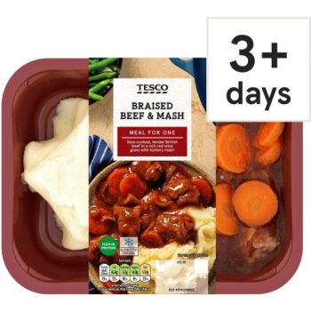 Tesco Braised Beef & Mash (400g)