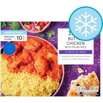 Tesco Butter Chicken with Pilau Rice (400g)