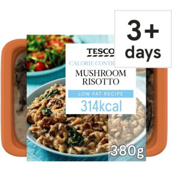 Tesco Calorie Controlled Mushroom Risotto (380g)