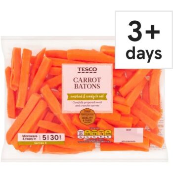 Tesco Carrot Batons (400g)