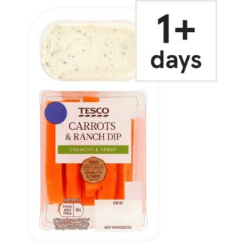 Tesco Carrots & Ranch Dip (100g)