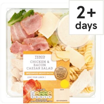 Tesco Chicken & Bacon Caesar Salad (265g)
