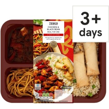 Tesco Chicken & Black Bean Meal For One (500g)