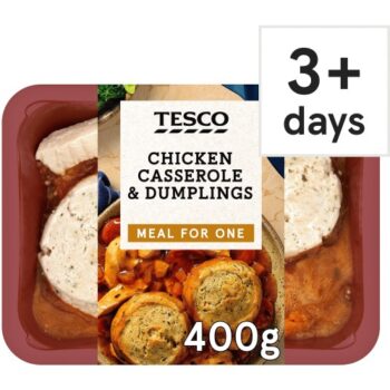 Tesco Chicken Casserole & Dumplings (400g)