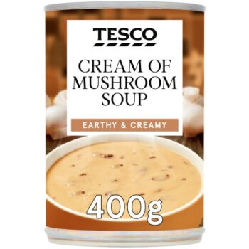 Tesco Cream Of Mushroom Soup (400g)