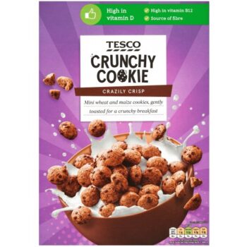 Tesco Crunchy Cookie Cereal (325g)