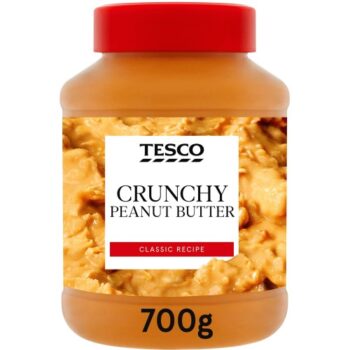 Tesco Crunchy Peanut Butter (700g)
