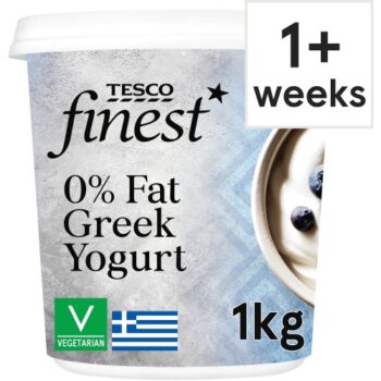 Tesco Finest 0% Fat Greek Yoghurt (1kg)