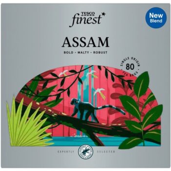 Tesco Finest 80 Assam Tea Bags (250g)