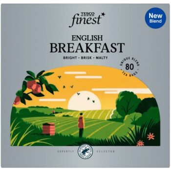 Tesco Finest 80 English Breakfast Tea Bags (250g)