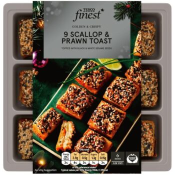 Tesco Finest 9 Scallop & Prawn Toast
