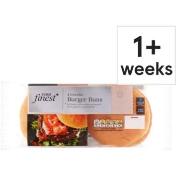 Tesco Finest Brioche Burger Buns (4)