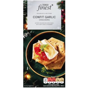 Tesco Finest Confit Garlic Cracker