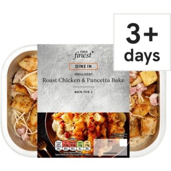 Tesco Finest Dine In Roast Chicken & Pancetta Bake (700g)