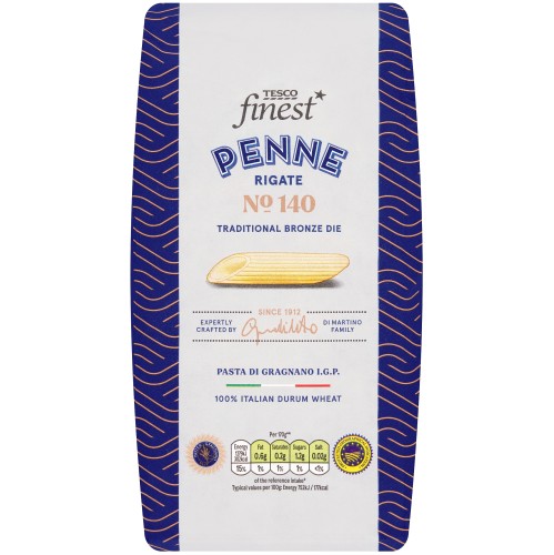 Tesco Finest Penne Rigate (500g)