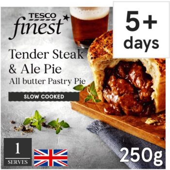 Tesco Finest Steak & Ale Pie (250g)