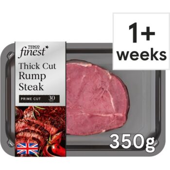 Tesco Finest Thick Cut Rump Steak (350g)