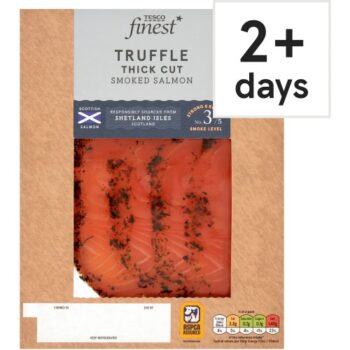 Tesco Finest Truffle Thick Cut Smoked Salmon (100g)