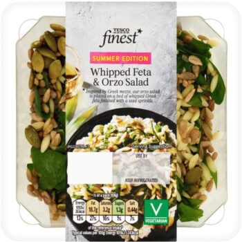 Tesco Finest Whipped Feta & Orzo Salad (215g)