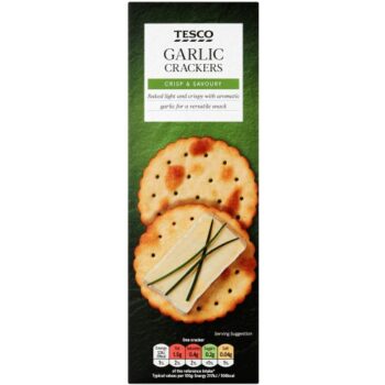 Tesco Garlic Crackers (185g)