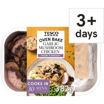 Tesco Garlic Mushroom Chicken (382g)