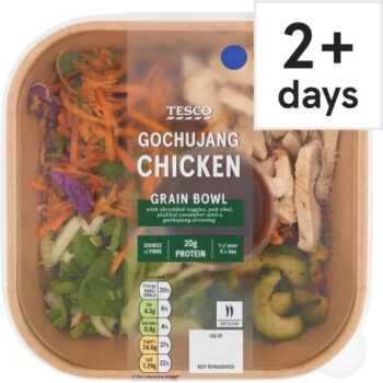 Tesco Gochujang Chicken Grain Bowl (360g)