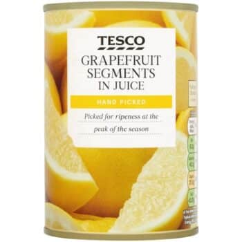 Tesco Grapefruit Segments In Juice (411g)