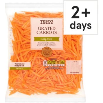 Tesco Grated Carrots (200g)