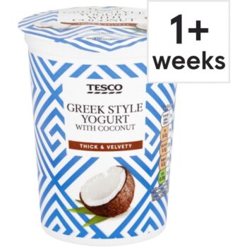 Tesco Greek Style Yogurt Coconut (450g)