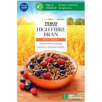 Tesco High Fibre Bran Cereal (750g)