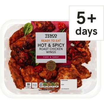 Tesco Hot & Spicy Roast Chicken Wings (525g)