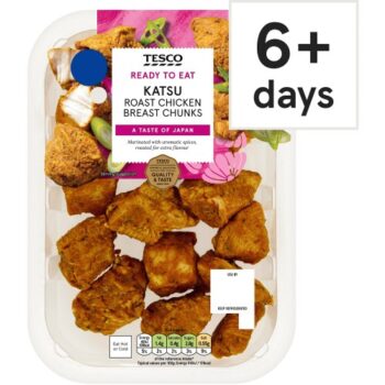 Tesco Katsu Roast Chicken Breast Chunks (180g)