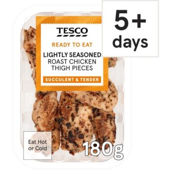 Tesco Lightly Seasoned Roast Chicken Thigh Pieces