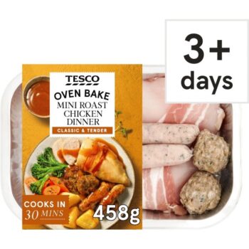 Tesco Mini Roast Chicken Dinner (458g)