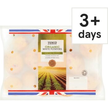 Tesco Organic White Potatoes (1.5kg)