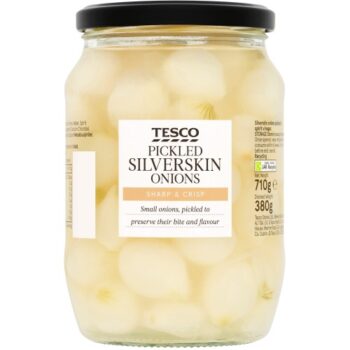 Tesco Pickled Silverskin Onions