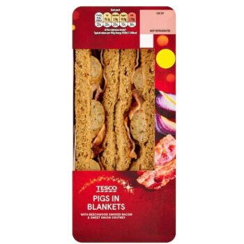 Tesco Pigs in Blankets Sandwich
