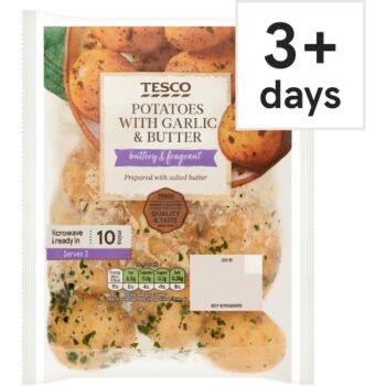Tesco Potatoes with Garlic Butter (400g)