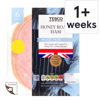 Tesco Prime Cuts Honey Roast Ham 6 Slices (120g)
