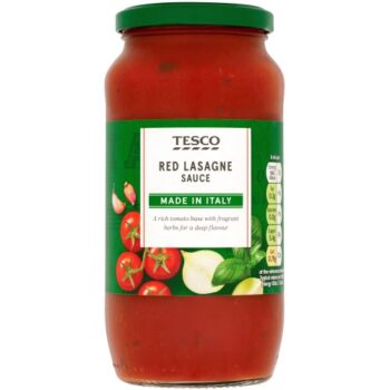 Tesco Red Lasagne Pasta Sauce (500g)