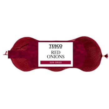 Tesco Red Onions Minimum (3)